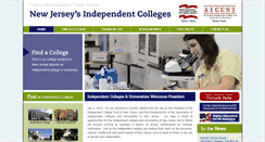 Desktop Screenshot of njcolleges.org